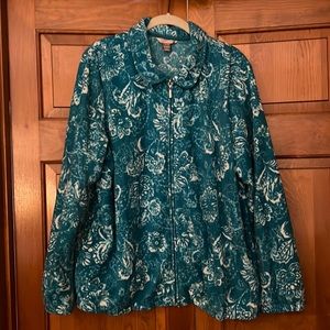 White Stag fleece zippered jacket
